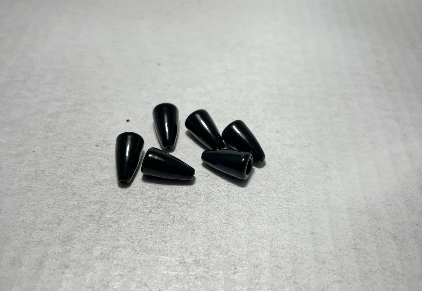 Powder Coated 1/4 oz Bullet Weights - Black