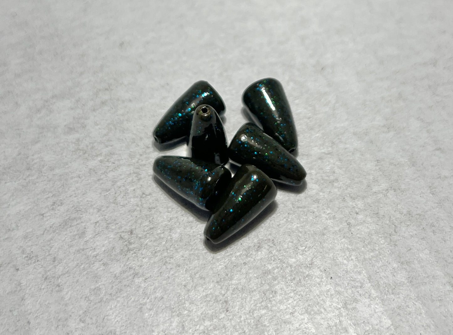 Powder Coated 3/16 oz Bullet Weights - "Go Time"