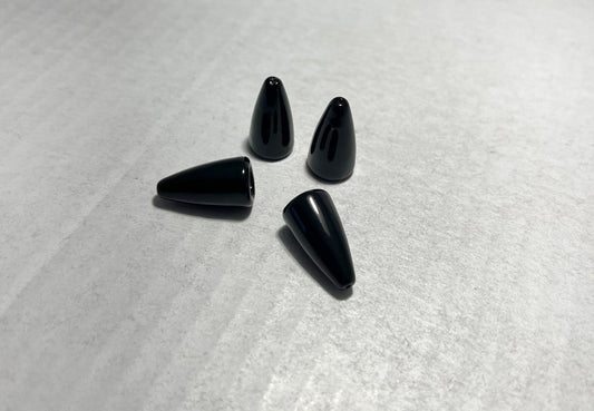 Powder Coated 1/2 oz Bullet Weights - Black