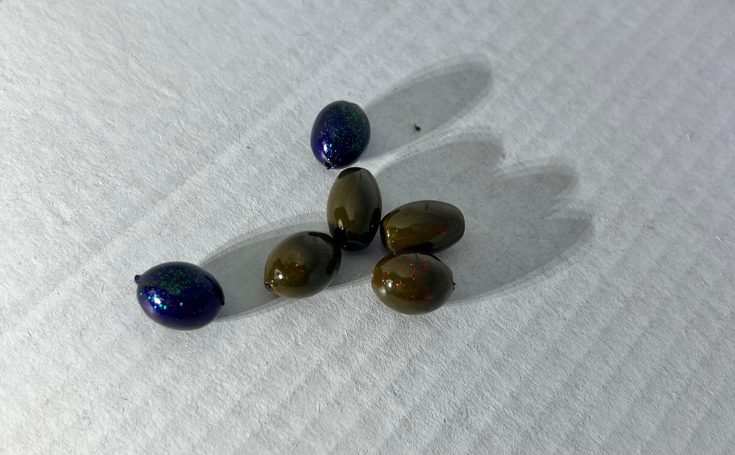 Powder Coated Egg Sinkers - 1/2 oz Mix Pack
