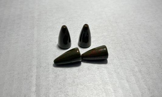 Powder Coated 1/2 oz Bullet Weights - Watermelon Red Flake