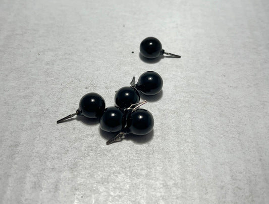 Powder Coated 1/4 Ball Dropshot Weights - Black