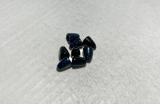 Powder Coated 1/8 oz Bullet Weights - Junebug / Black Mix Pack