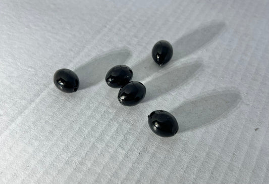 Powder Coated Egg Sinkers - 3/4 Oz Black