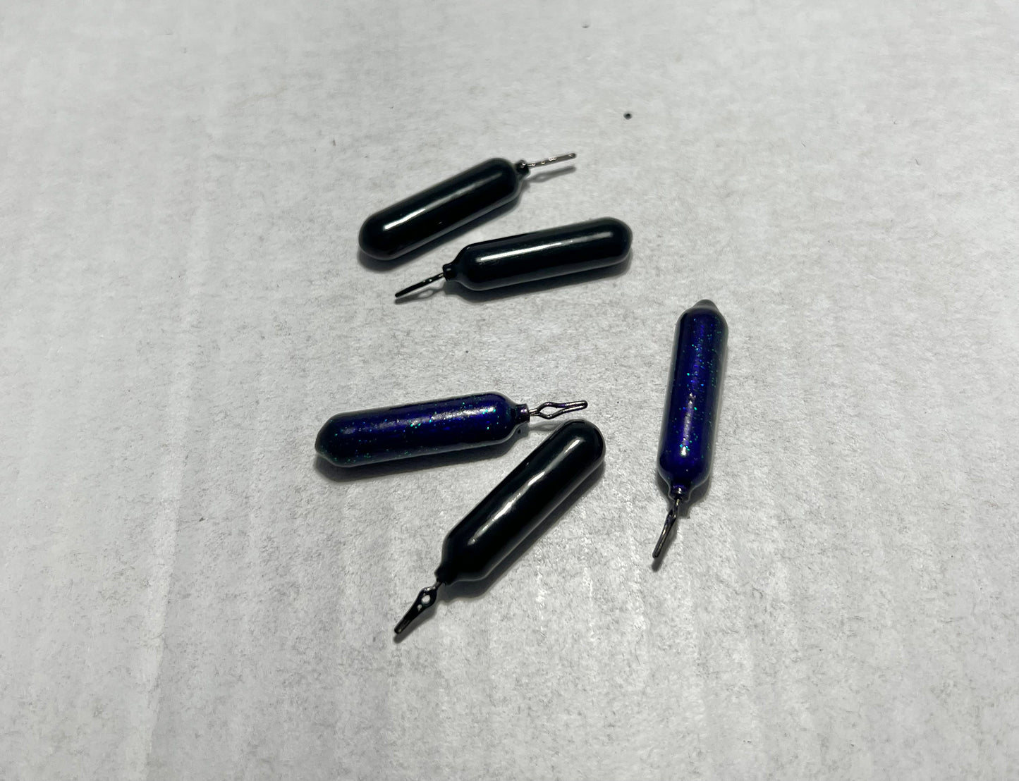 Powder Coated 3/8 oz Dropshot Cylinder Weight - Mix color